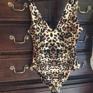 Kendall & Kylie Leopard Bodysuit